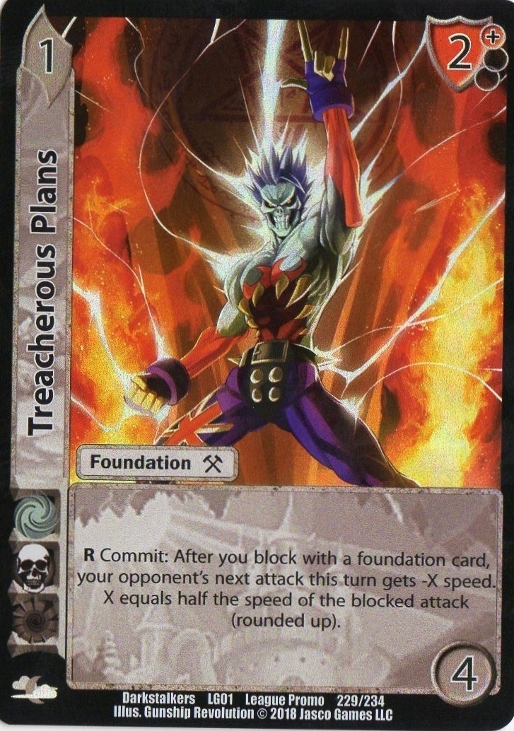 Treacherous Plans FOIL